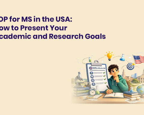 SOP for MS in the USA How to Present Your Academic and Research Goals