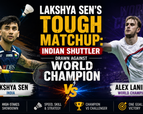 Lakshya Sen's Tough Matchup