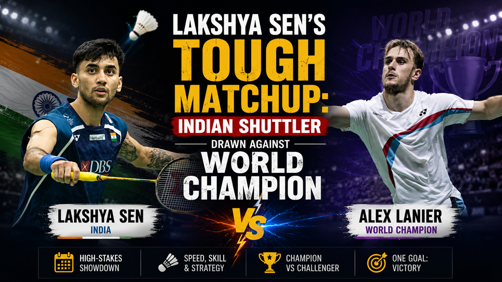 Lakshya Sen's Tough Matchup