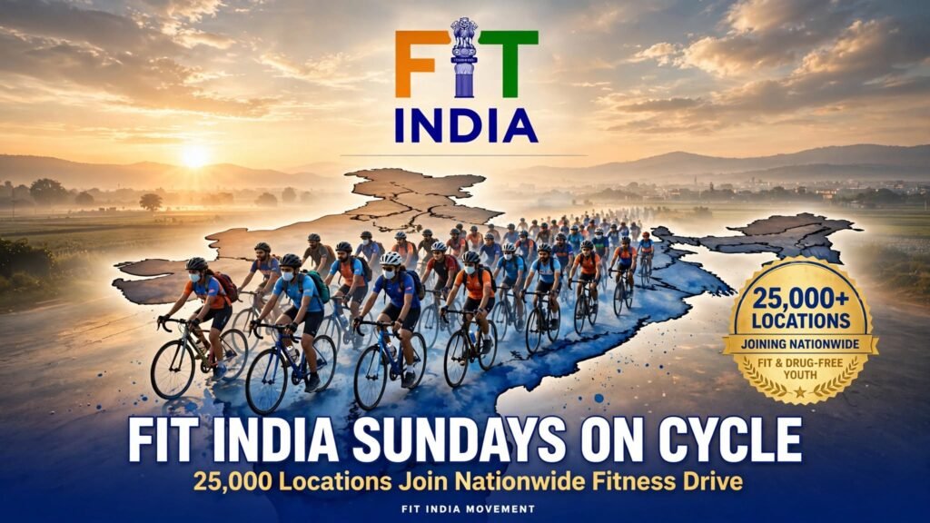Fit India Sundays on Cycle