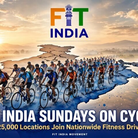 Fit India Sundays on Cycle