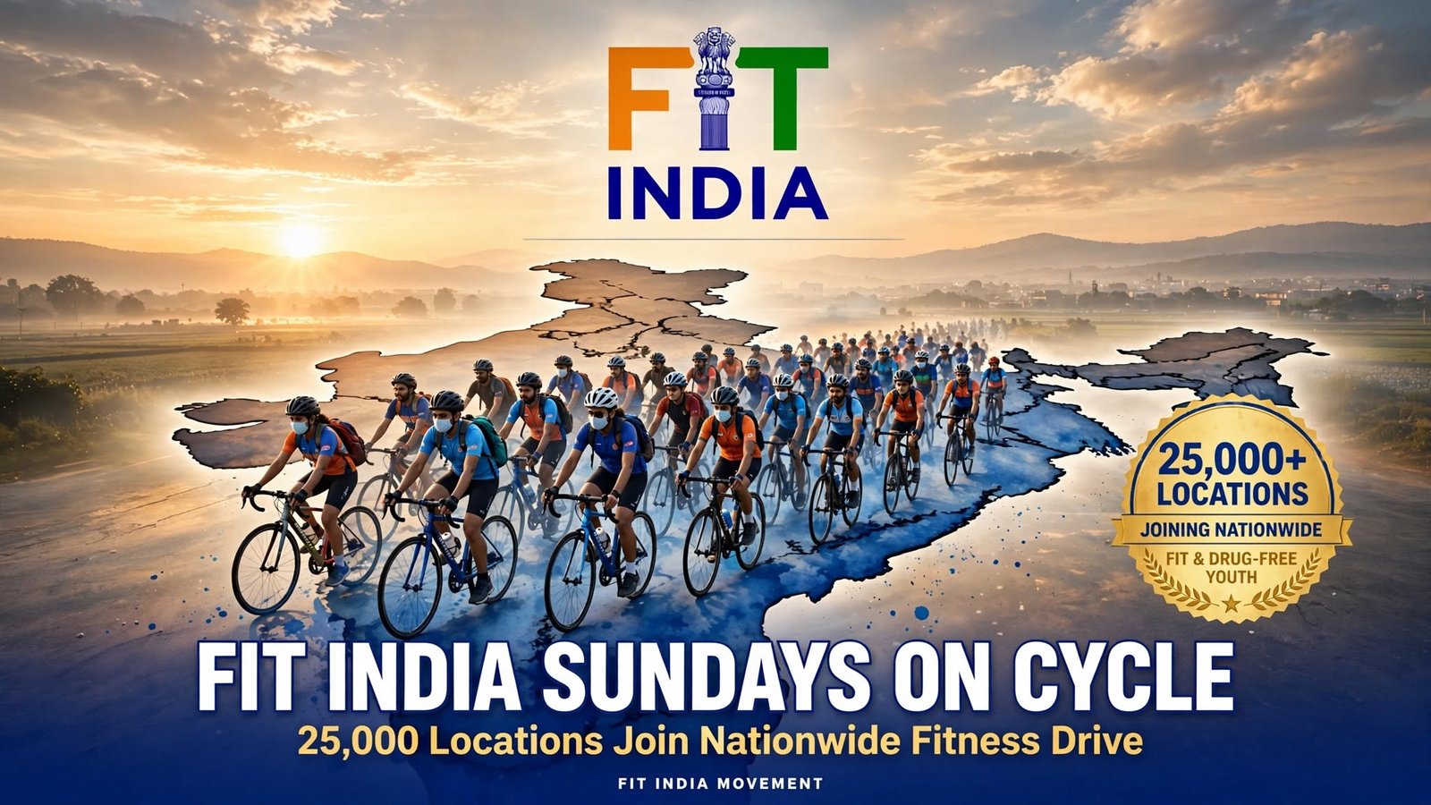 Fit India Sundays on Cycle