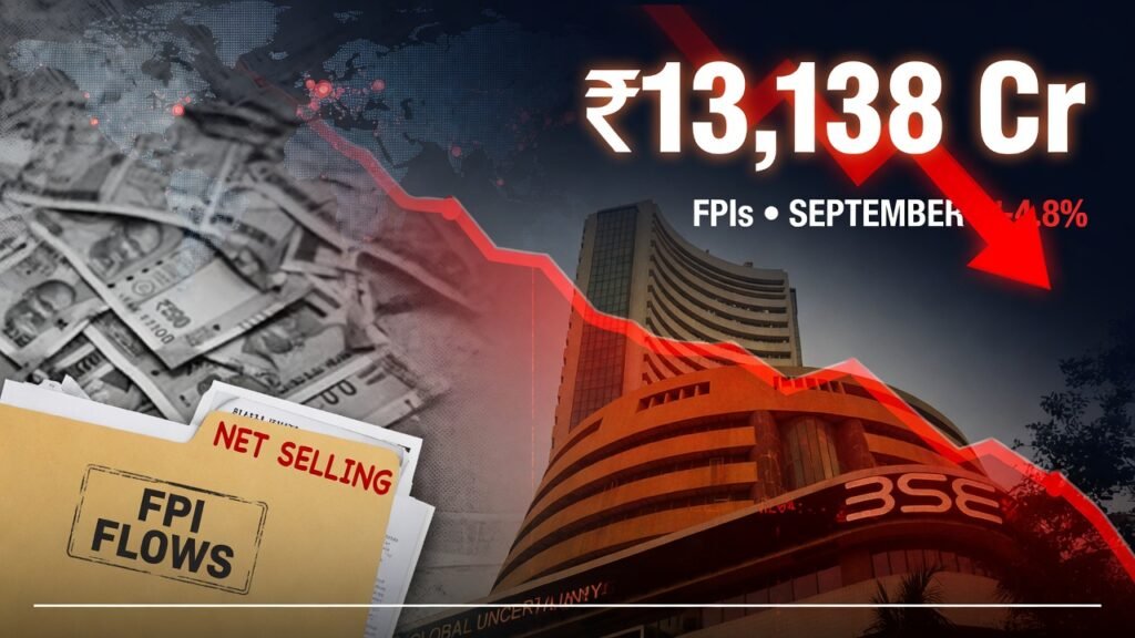 FPIs Pull Out ₹13,138 Crore