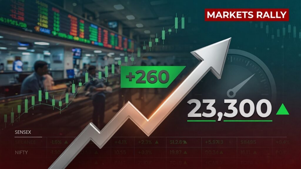 Stock market rallies