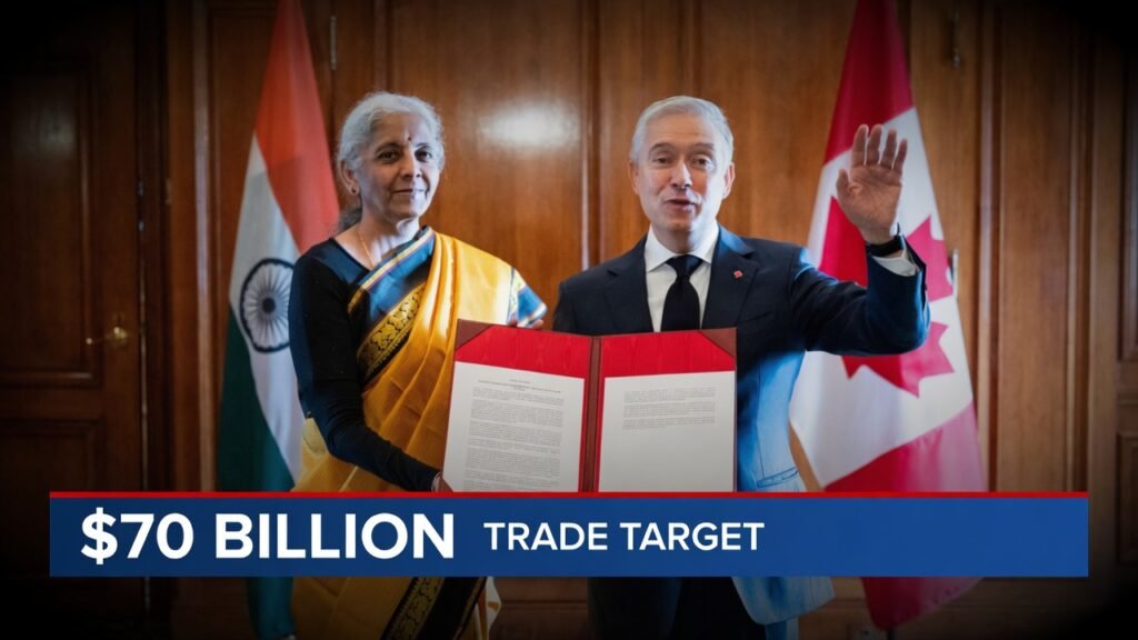 Canada India trade target